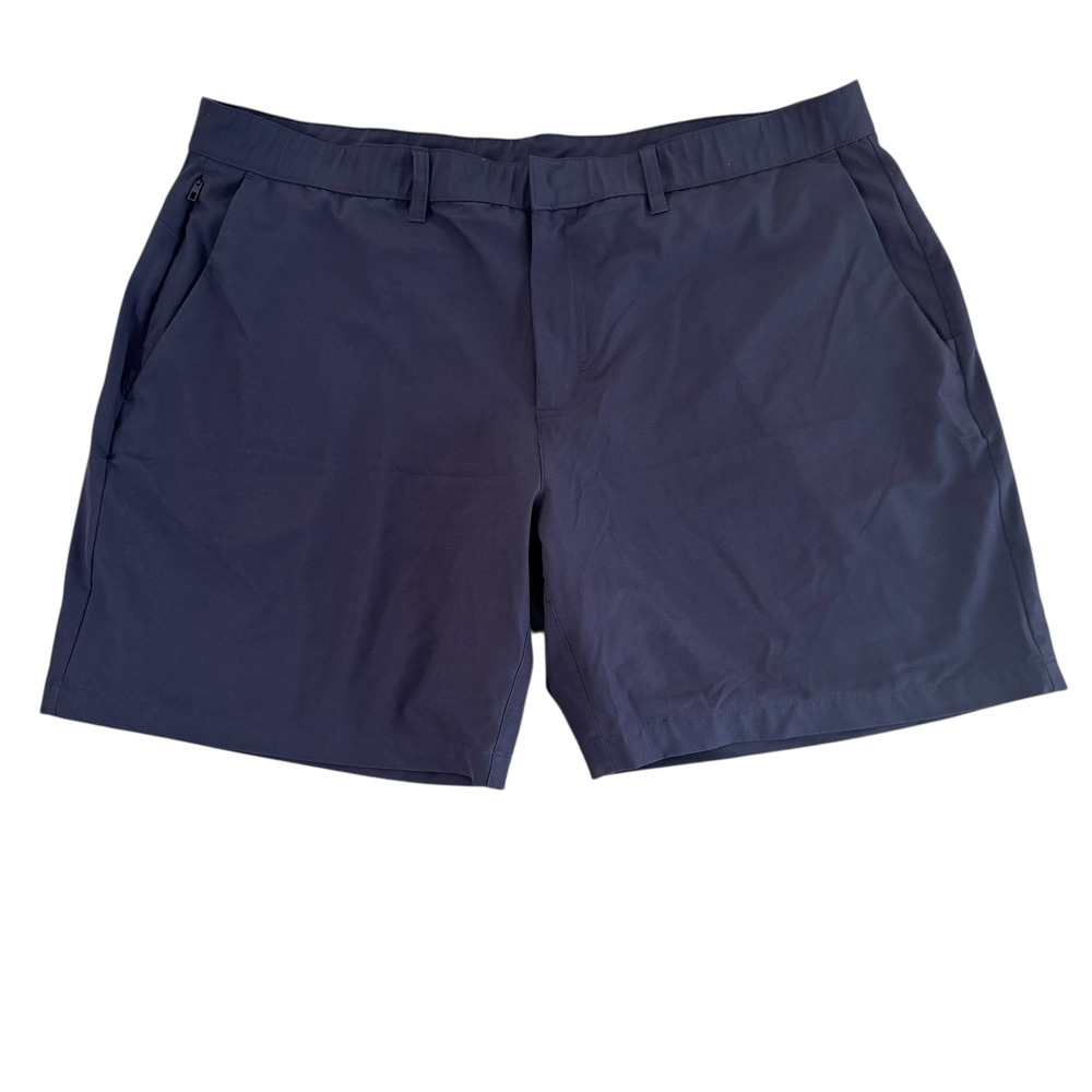 Fabletics 42 (Measures 41x7.5) Blue Active Performance Men's The Only Short